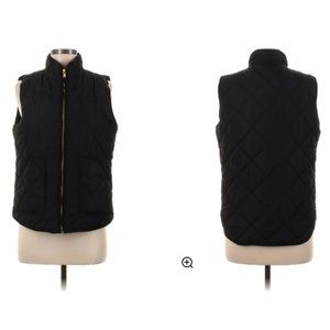 J Crew Black Vest